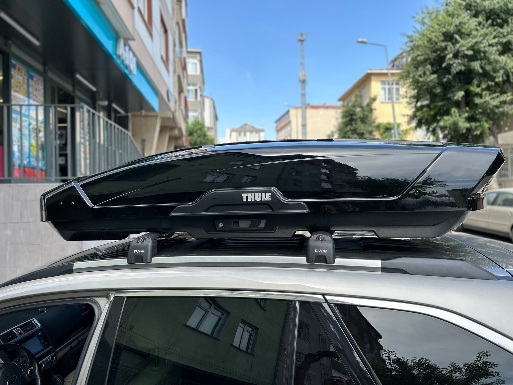 Subaru Outback Bs 2014-2020 Portbagaj Taşıyıcı Ara Atkisi - Ara Çubuk Paw Pro 2 Gri