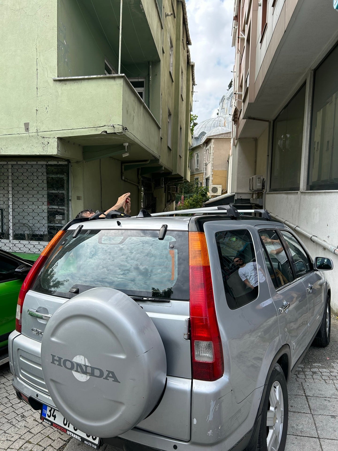 Honda Cr-V Mk2 2002-2006 Portbagaj Taşıyıcı Ara Atkisi - Ara Çubuk Paw Pro 2 Gri