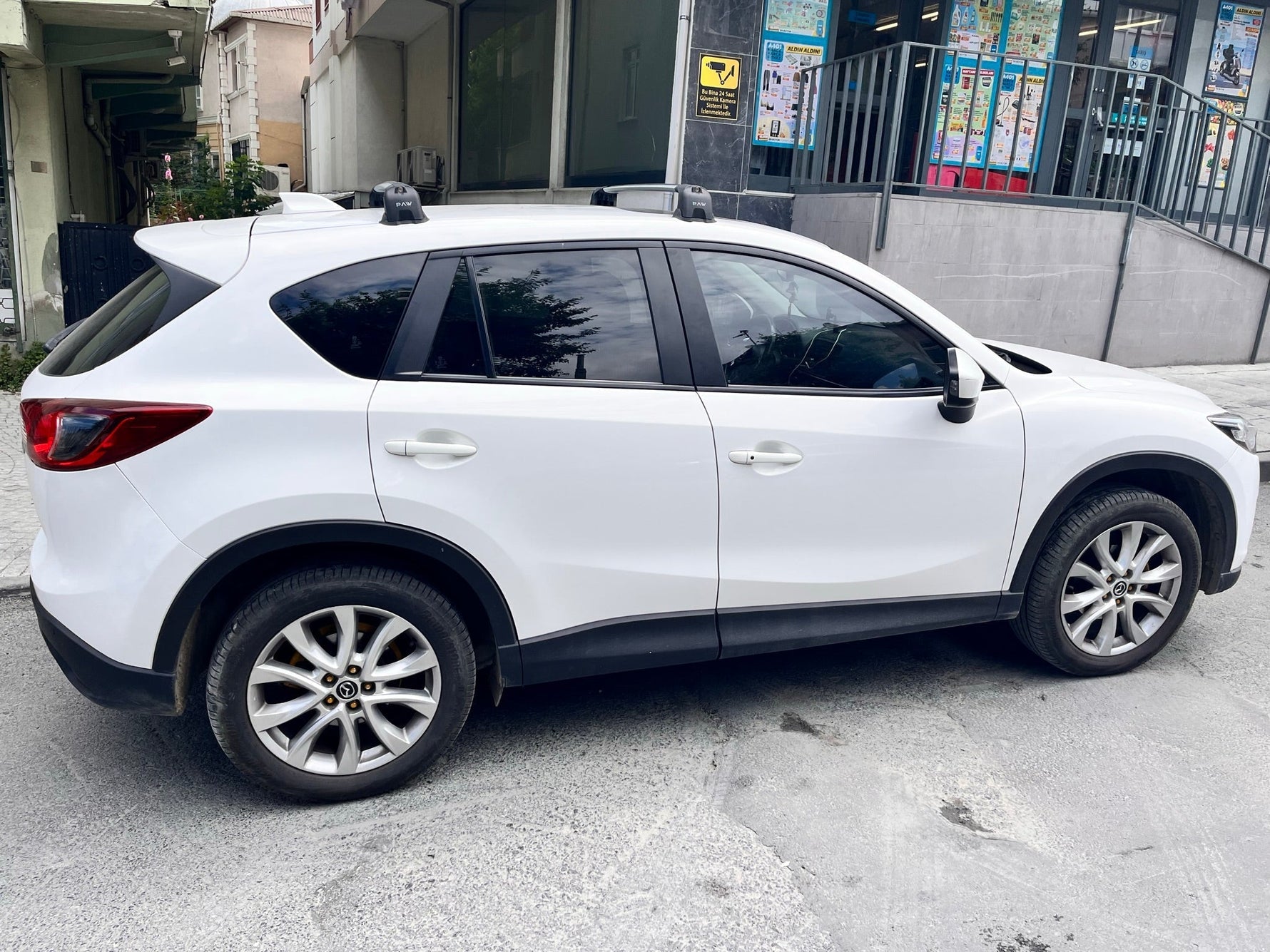 Paw Mazda CX-5 (KF) 2017-2025 Ara Atkı Portbagaj Taşıyıcı - Pro 3 Gri