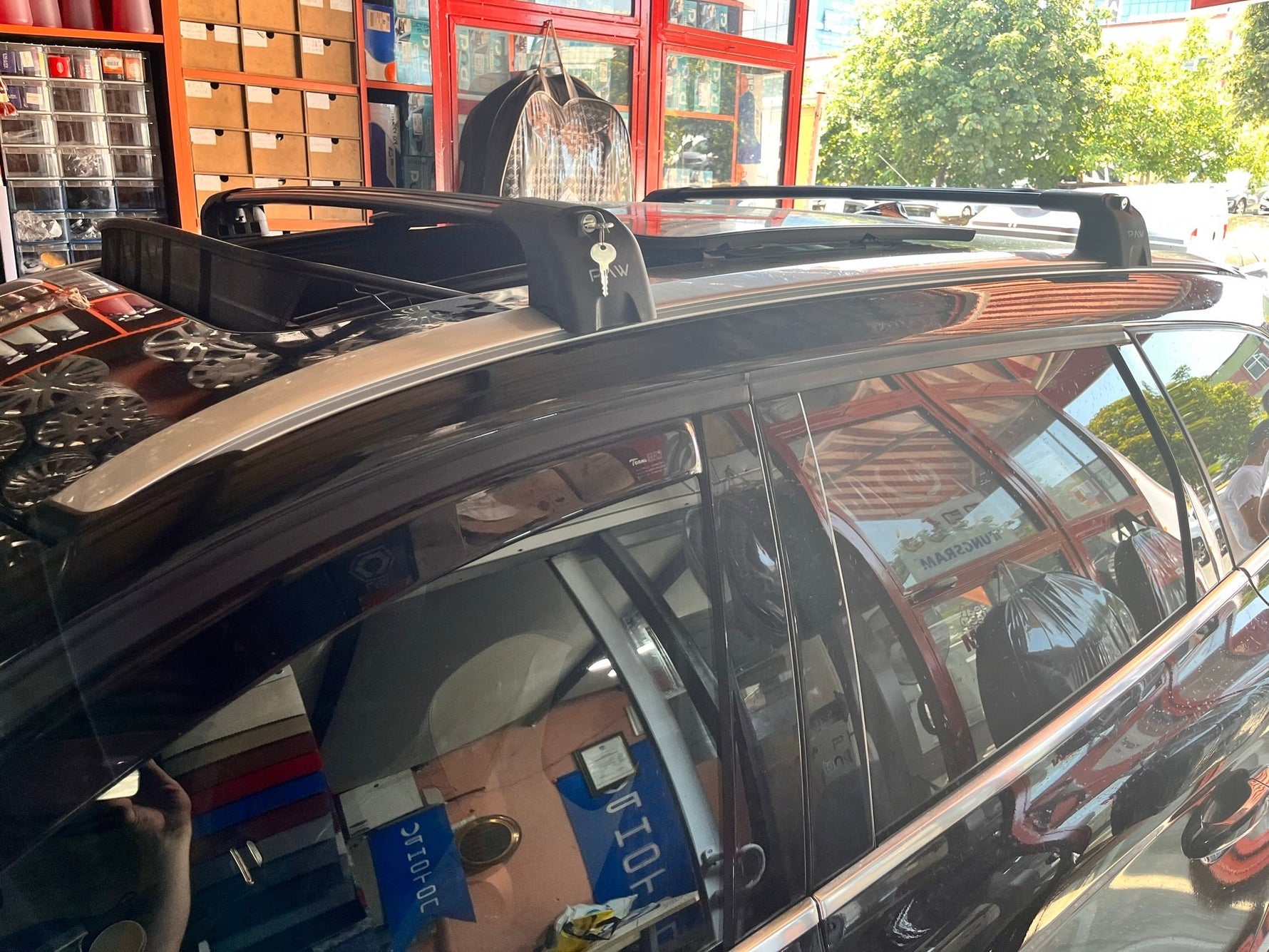 Volvo Xc60 2008-2017 Portbagaj Taşıyıcı Ara Atkisi - Ara Çubuk Paw Pro 2 Siyah