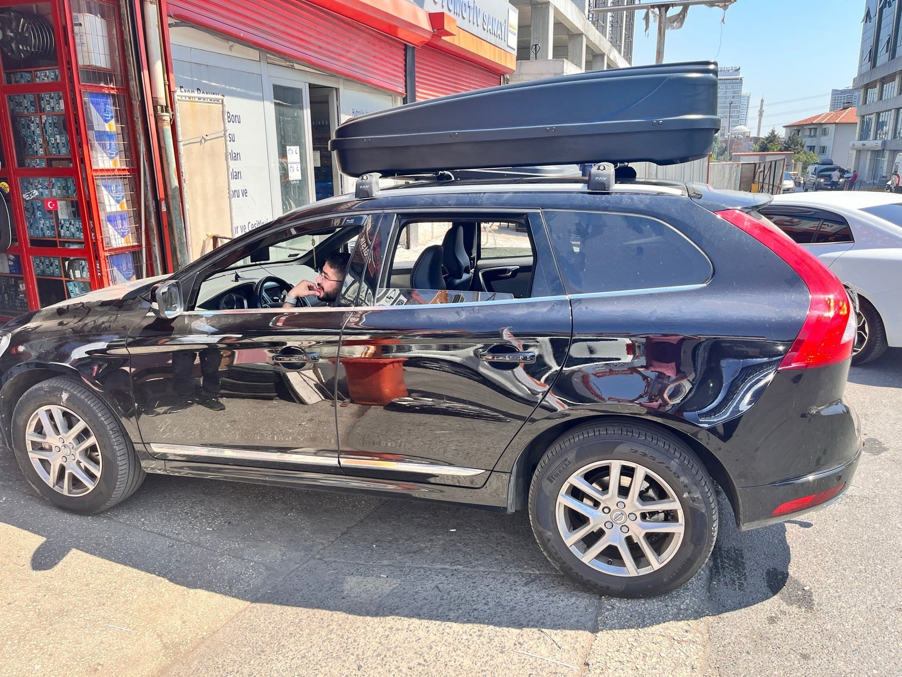 Volvo Xc60 2018-2025 Portbagaj Taşıyıcı Ara Atkisi - Ara Çubuk Paw Pro 2 Gri