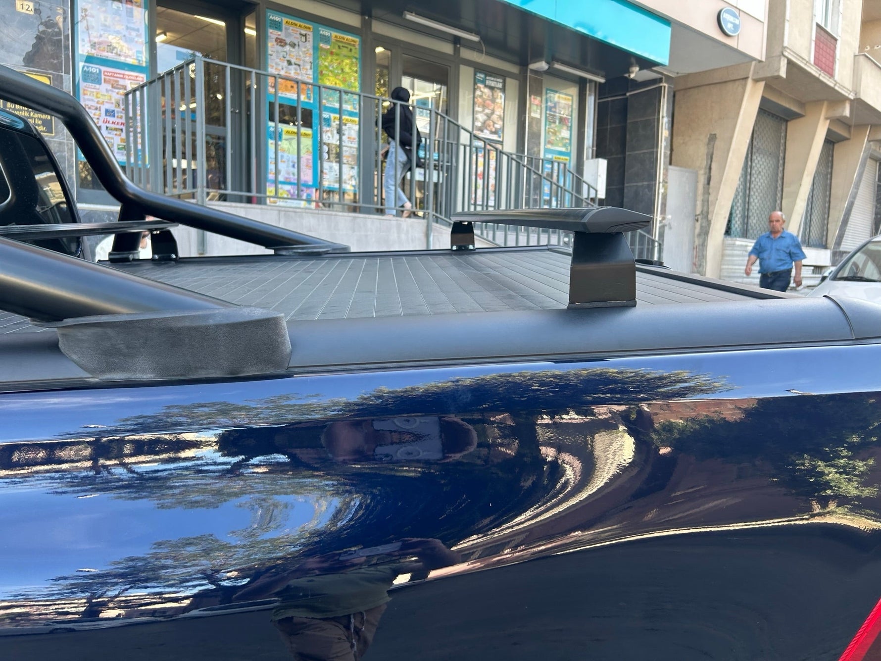 Toyota Hilux (2015-2025) Kasa Üstü Bed Rack Taşıyıcı Bar Gri
