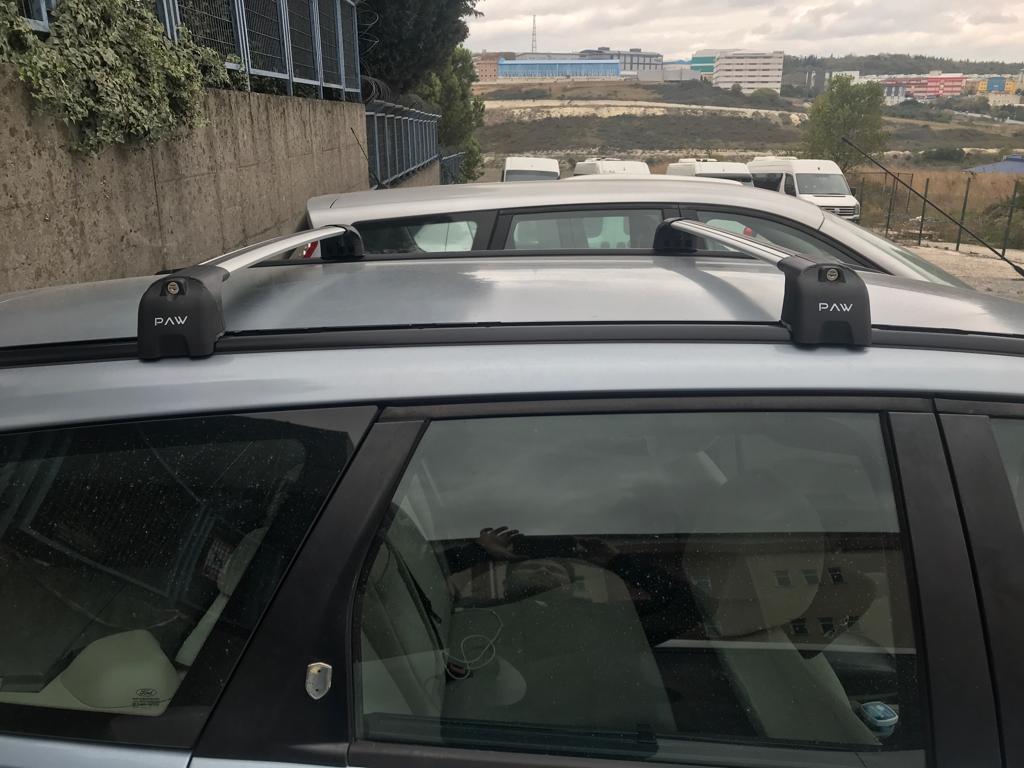 Ford Focus Estate C346 (2008-2011) Portbagaj Taşıyıcı Ara Atkisi - Ara Çubuk Paw Pro 2 Siyah