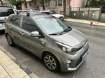Kia Picanto 2017-2023 Oluksuz Üst Tavan Portbagaj Taşıyıcı Ara Atkısı Toros Serisi Pro 4 Siyah