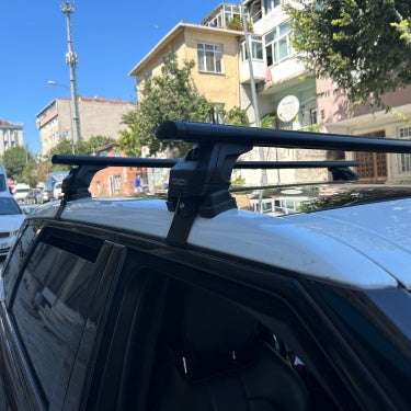 Land Rover Evoque L551 2019-2025 Oluksuz Üst Tavan Portbagaj Taşıyıcı Ara Atkısı Toros Serisi Pro 4 Gri