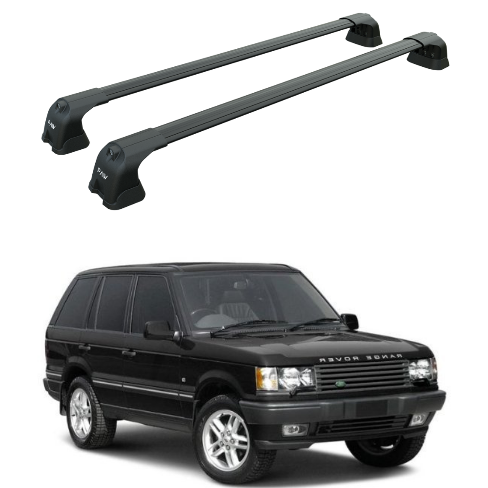 Paw Range Rover (P38A) 1994-2002 Ara Atkı Tavan Taşıyıcı Barlar - Pro 3 Siyah
