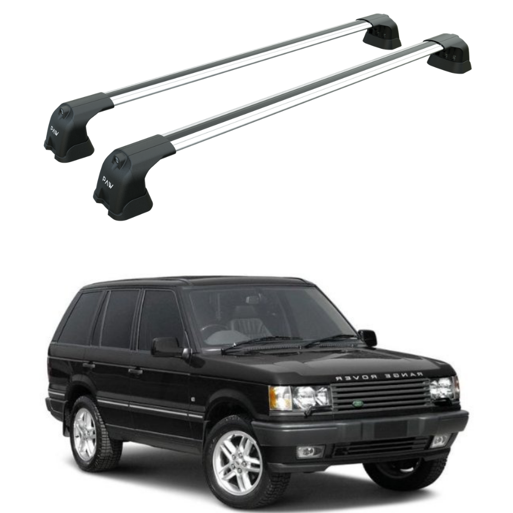 Paw Range Rover (P38A) 1994-2002 Ara Atkı Tavan Taşıyıcı Barlar - Pro 3 Gri
