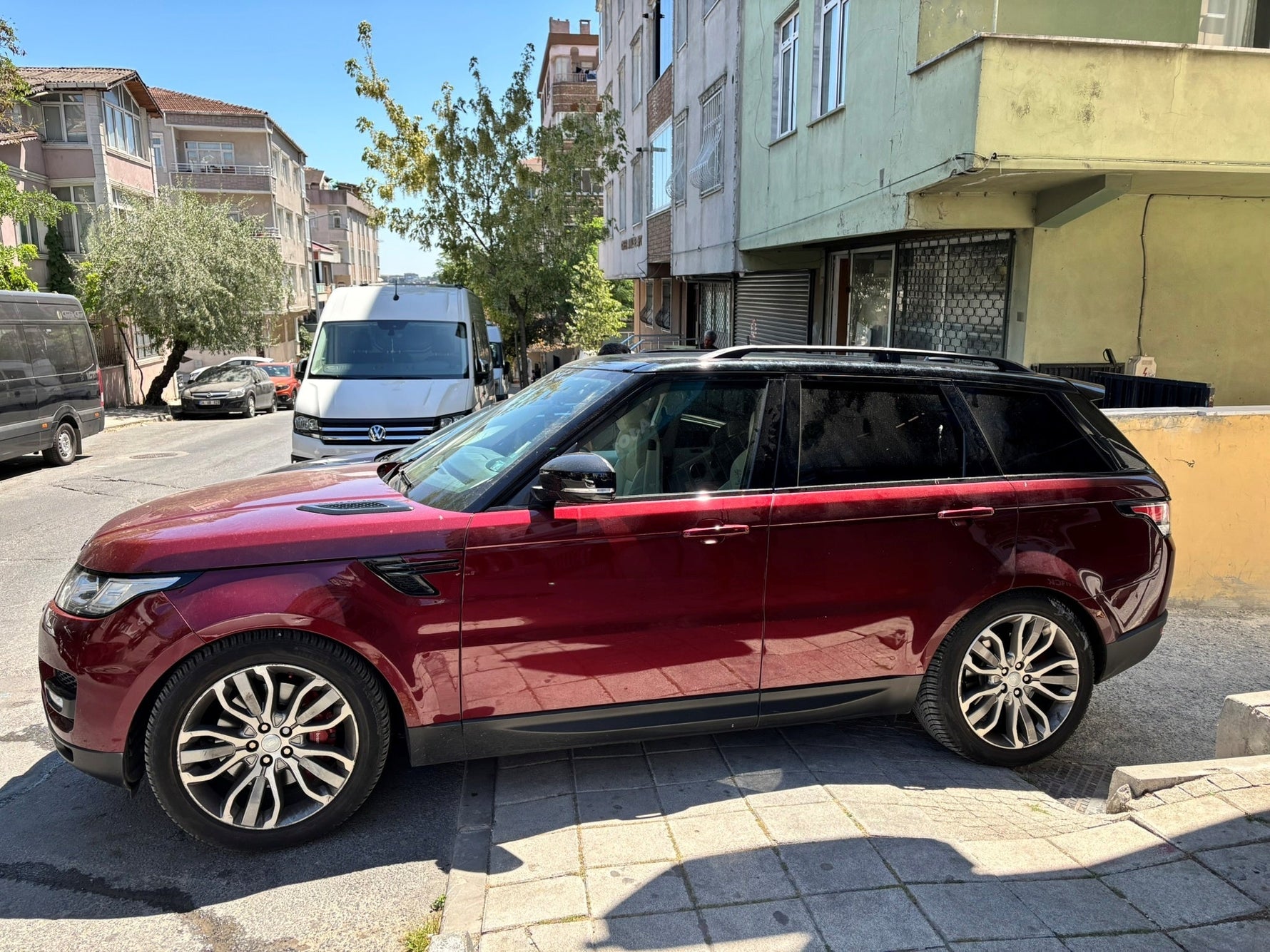 Land Rover Range Rover Sport (L494) 2013-2022 Üst Tavan Çıtası Paw Plus Serisi Siyah