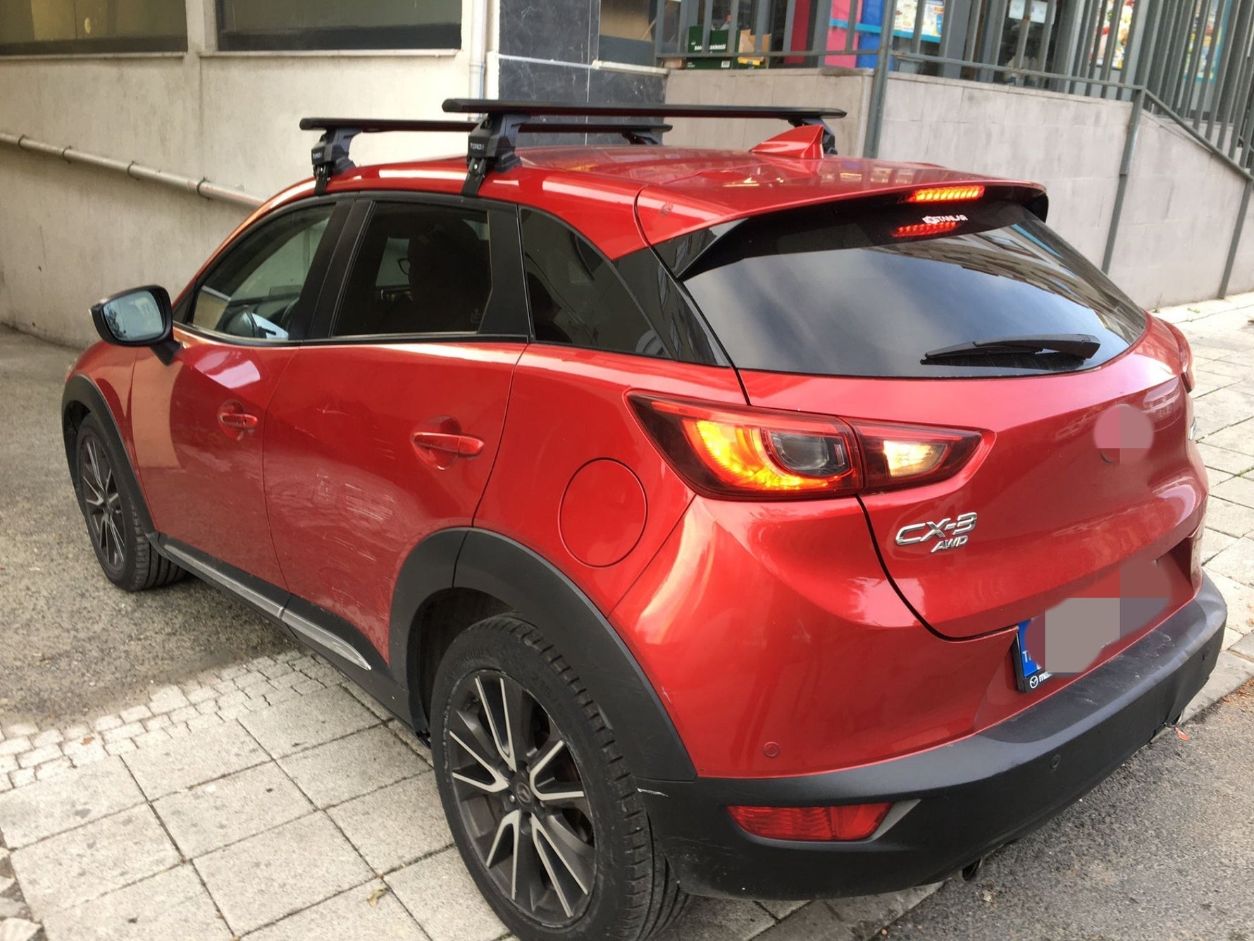 Mazda Cx 30 2020-2025 Oluksuz Üst Tavan Portbagaj Taşıyıcı Ara Atkısı Toros Serisi Pro 4