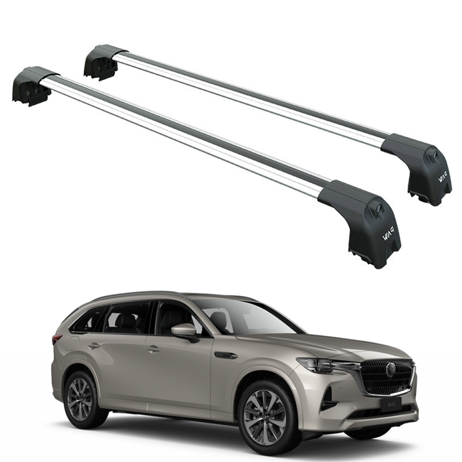 Mazda Cx-80 2025-2026 Portbagaj Taşıyıcı Ara Atkisi - Ara Çubuk Paw Pro 2 Gri
