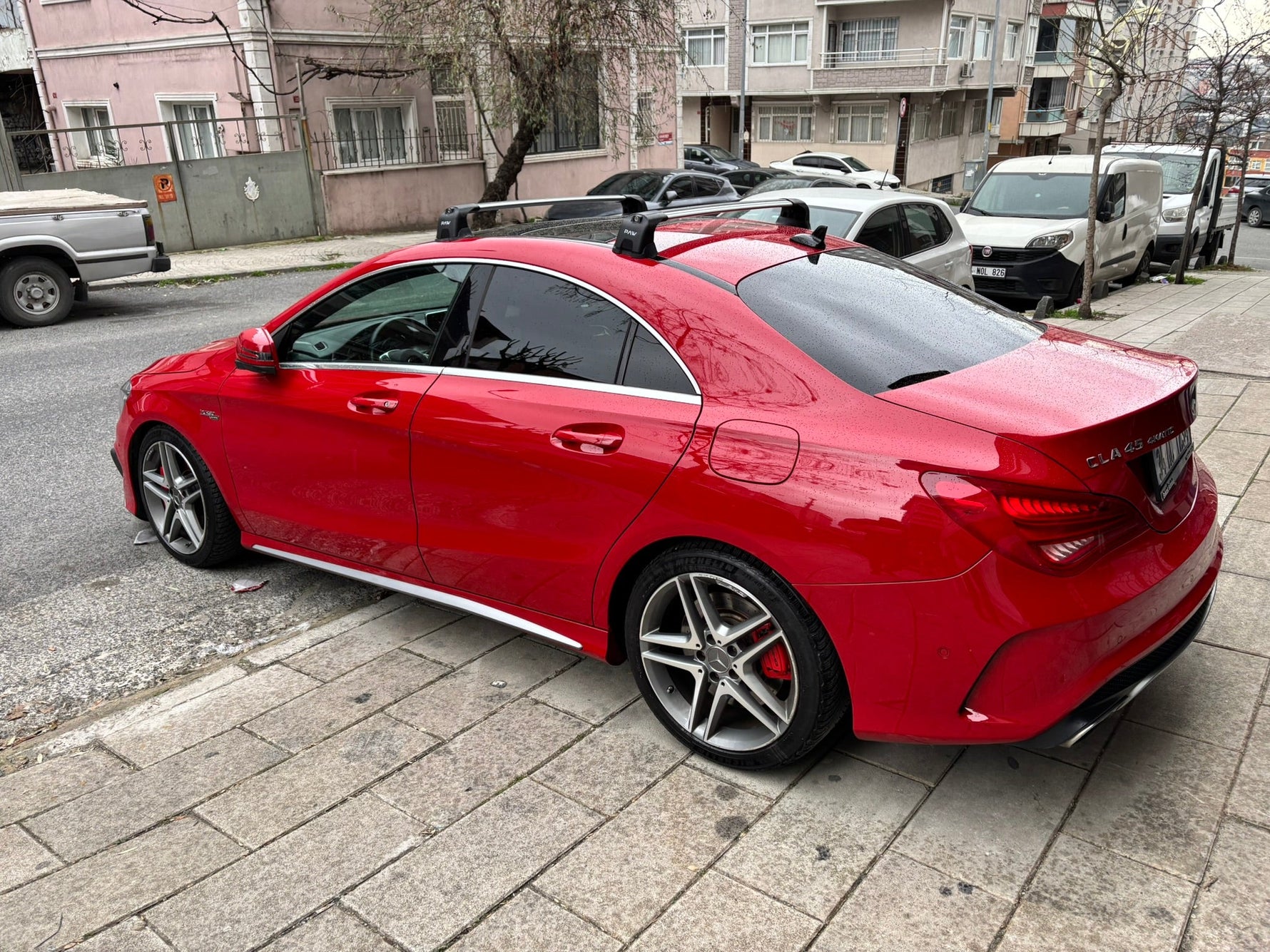 Paw Mercedes-Benz CLA (C117) 2013-2019 Ara Atkı Portbagaj Taşıyıcı - Pro 3 Gri