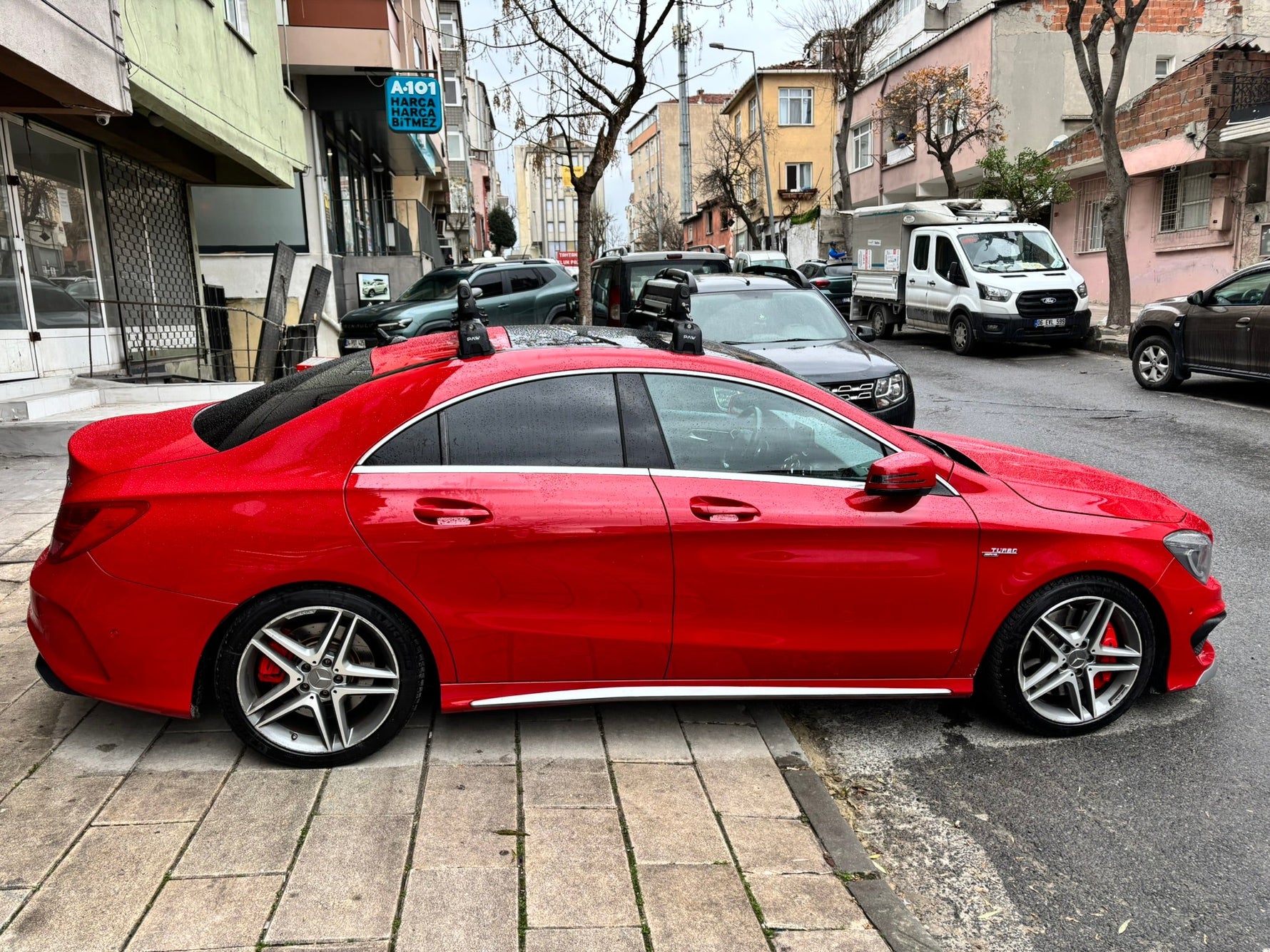Paw Mercedes-Benz CLA (C117) 2013-2019 Ara Atkı Portbagaj Taşıyıcı - Pro 3 Gri