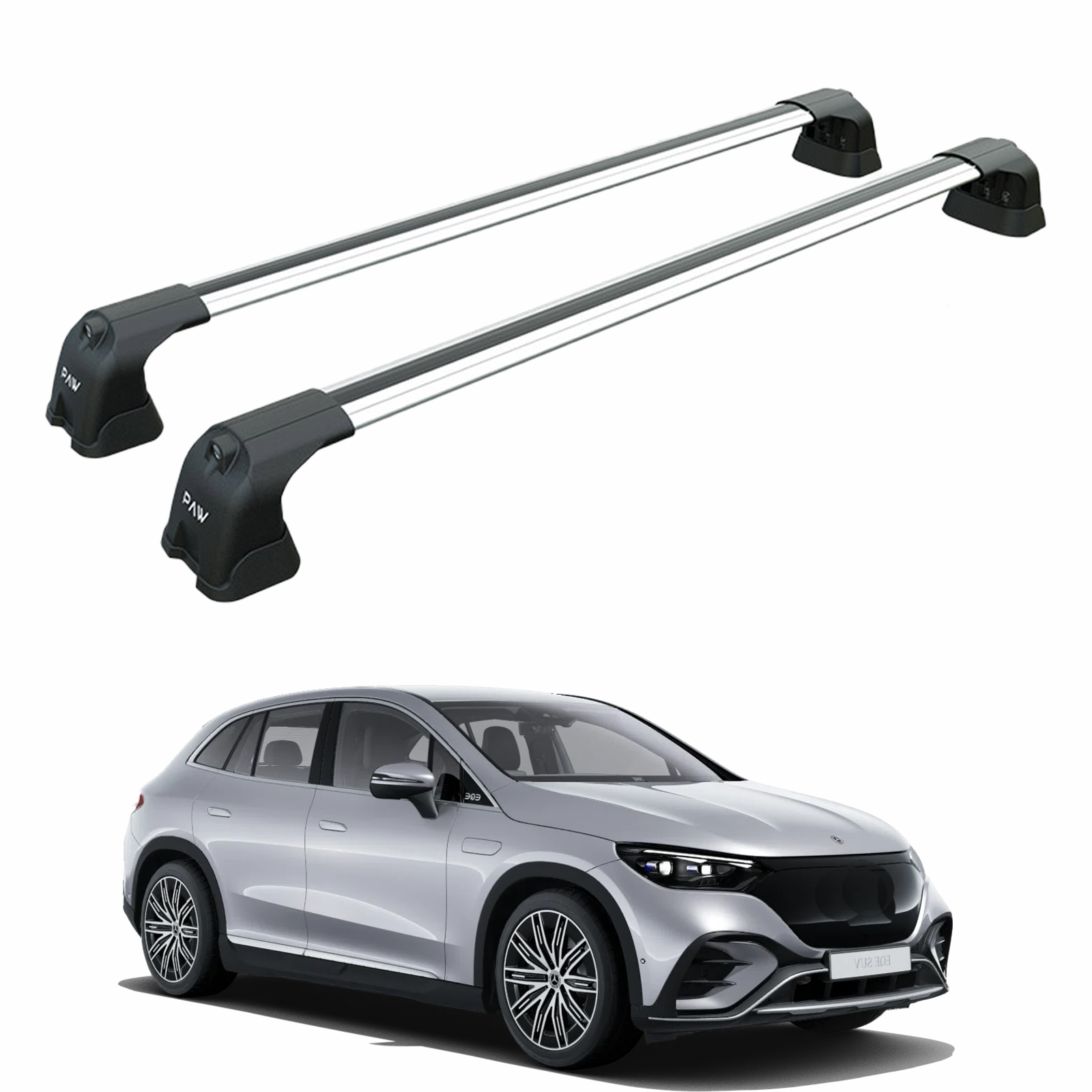 Mercedes Benz Eqe Suv 2022-2025 Portbagaj Taşıyıcı Ara Atkı Aparatı Paw Pro 3 Gri