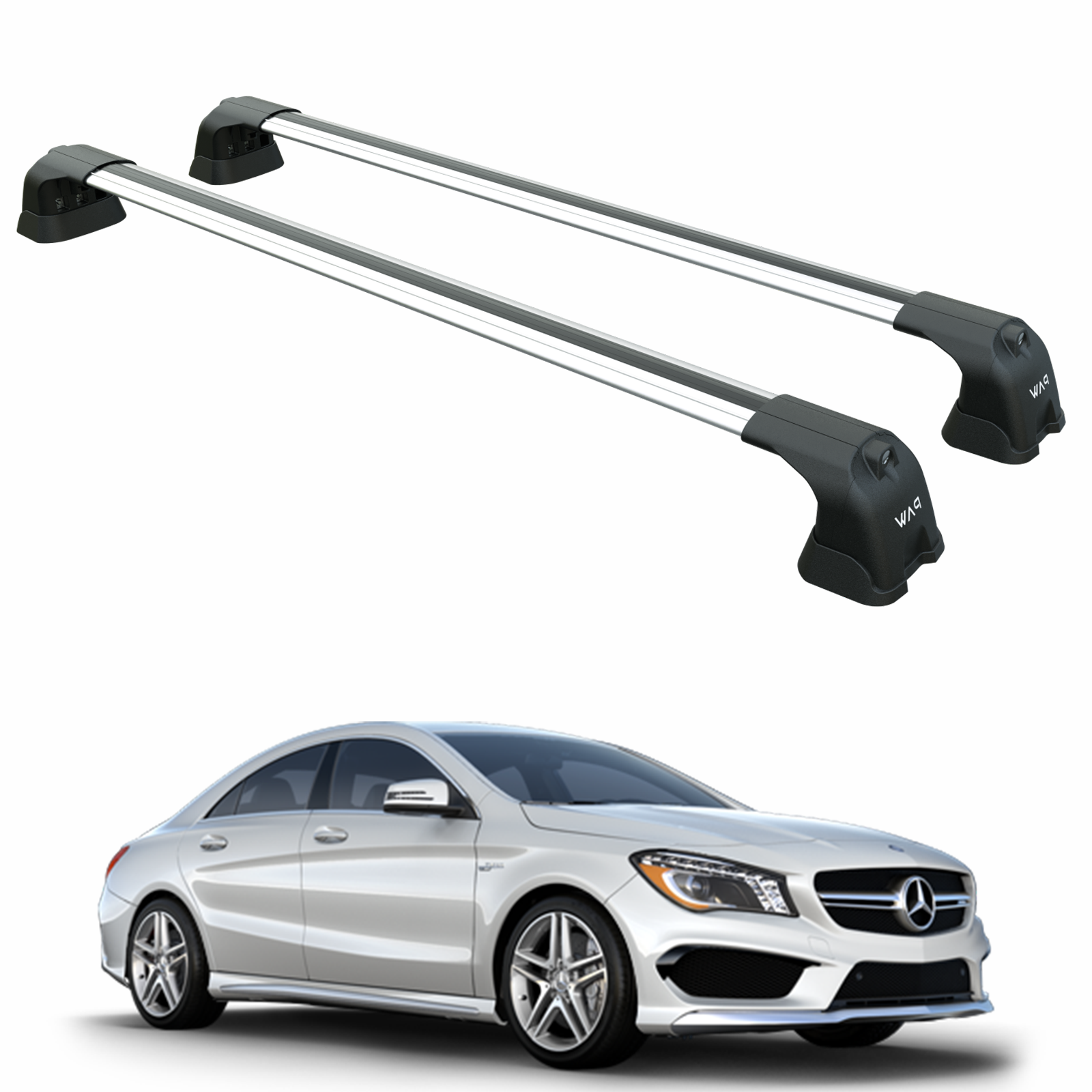 Mercedes Cla C117 2014-2020 Portbagaj Taşıyıcı Ara Atkı Aparatı Paw Pro 3 Gri