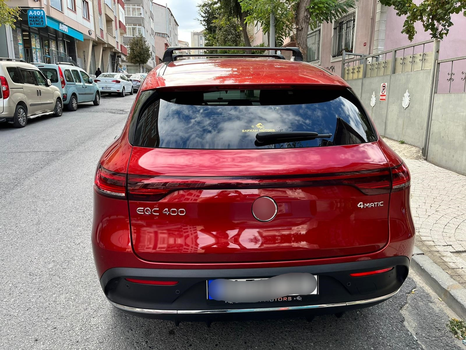 Paw Mercedes-Benz EQC (N293) 2019-2025 Ara Atkı Portbagaj Taşıyıcı - Pro 3 Gri