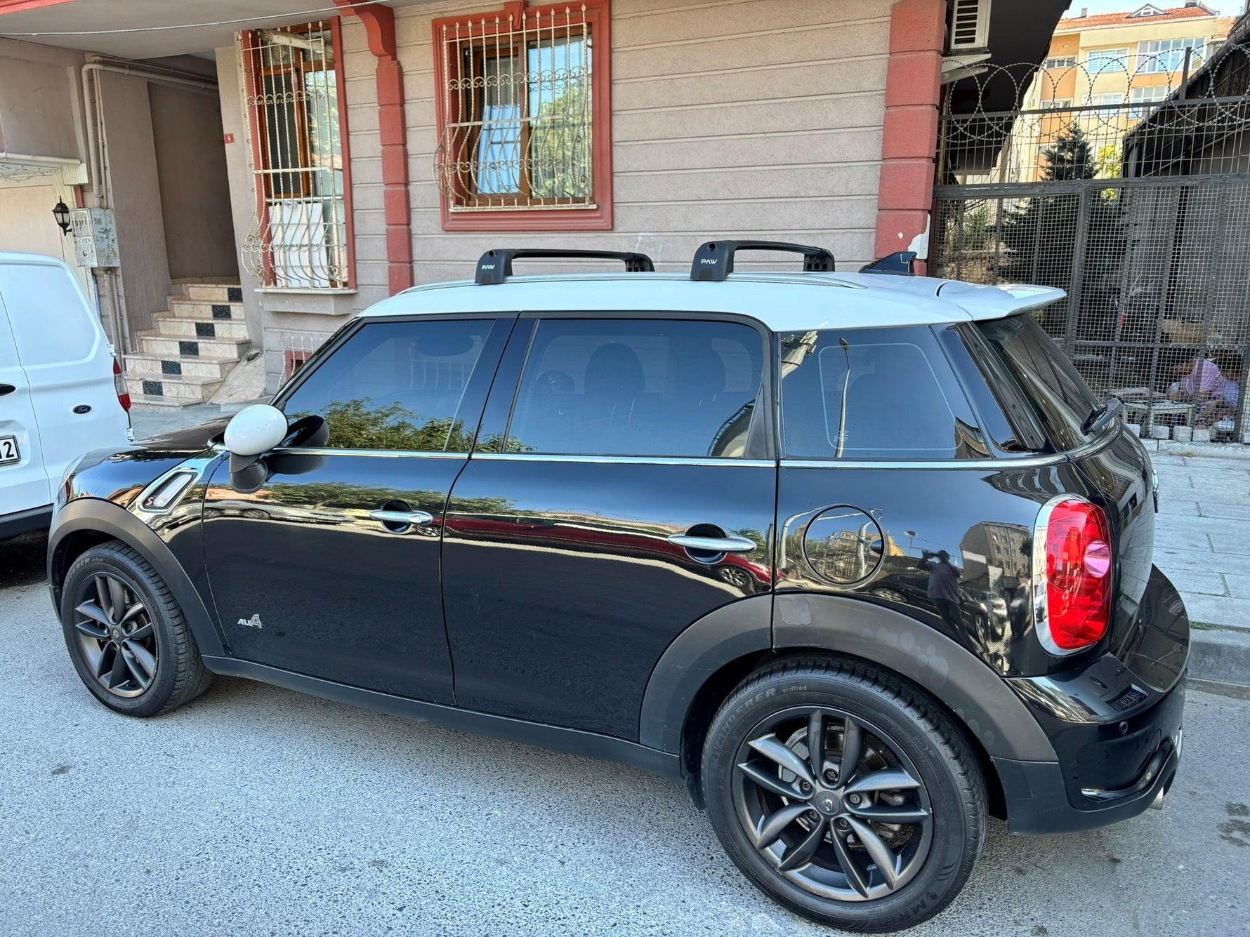 Mini Countryman R60 2010-2016 Portbagaj Taşıyıcı Ara Atkisi - Ara Çubuk Paw Pro 2 Gri