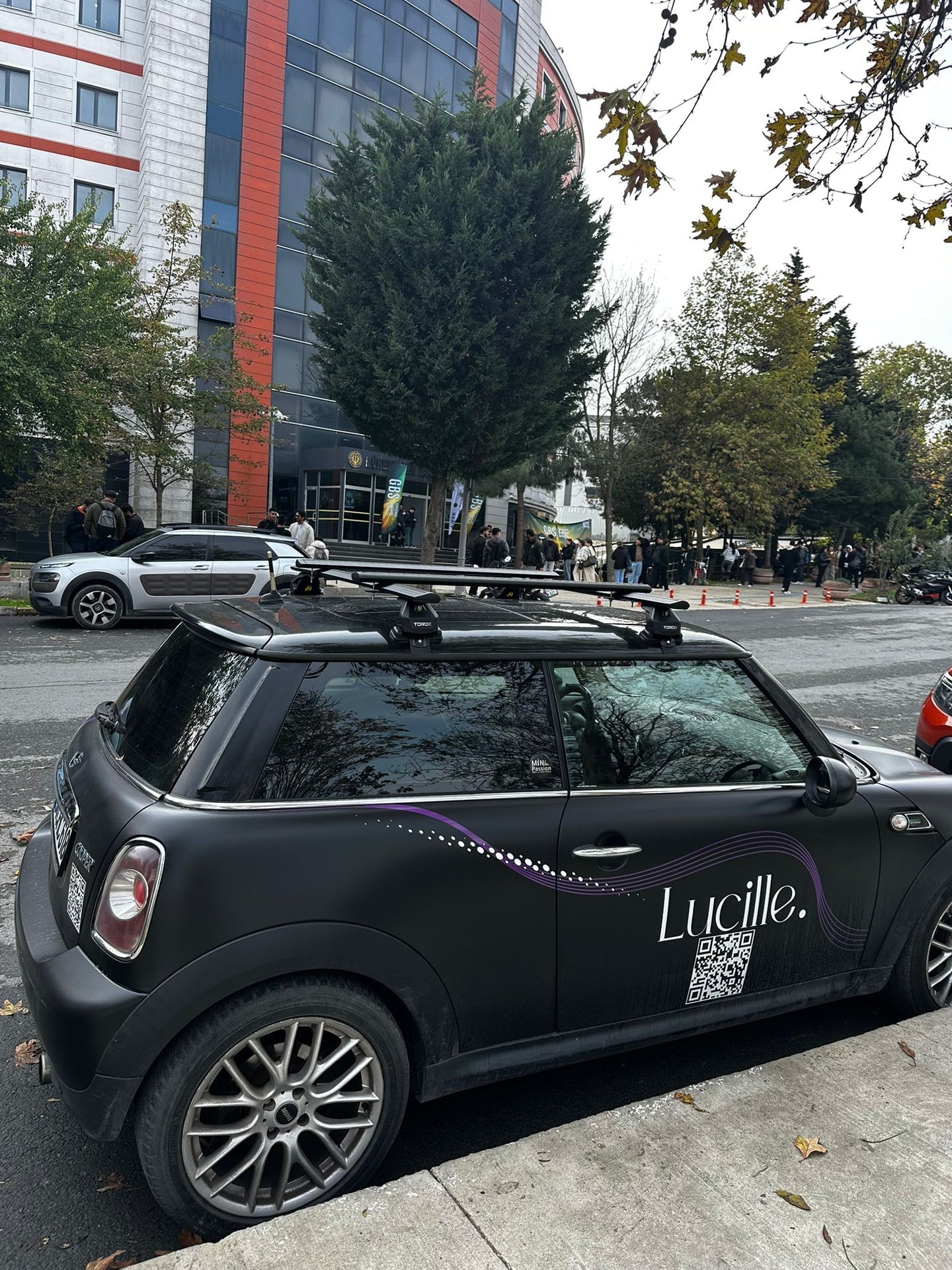 Mini Cooper R56 3dr (2007-2014) Tavan Portbagaj Taşıyıcı Ara Atkısı, Pro 4, Gri