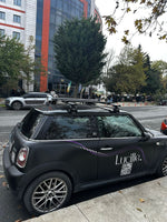 Mini Cooper R56 3dr (2007-2014) Tavan Portbagaj Taşıyıcı Ara Atkısı, Pro 4, Siyah