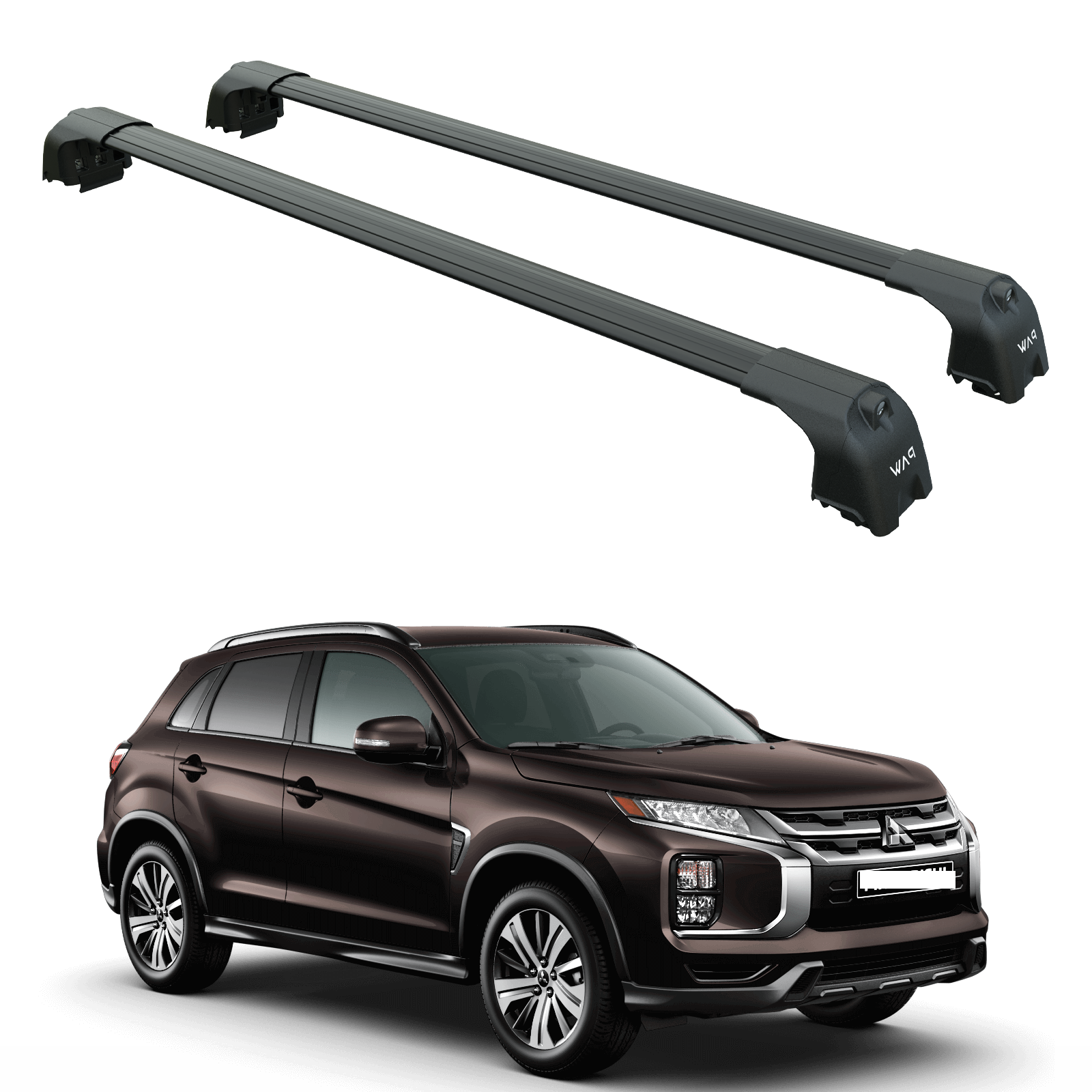 Mitsubishi Outlander Sport 2022-2025 Portbagaj Taşıyıcı Ara Atkisi - Ara Çubuk Paw Pro 2 Siyah