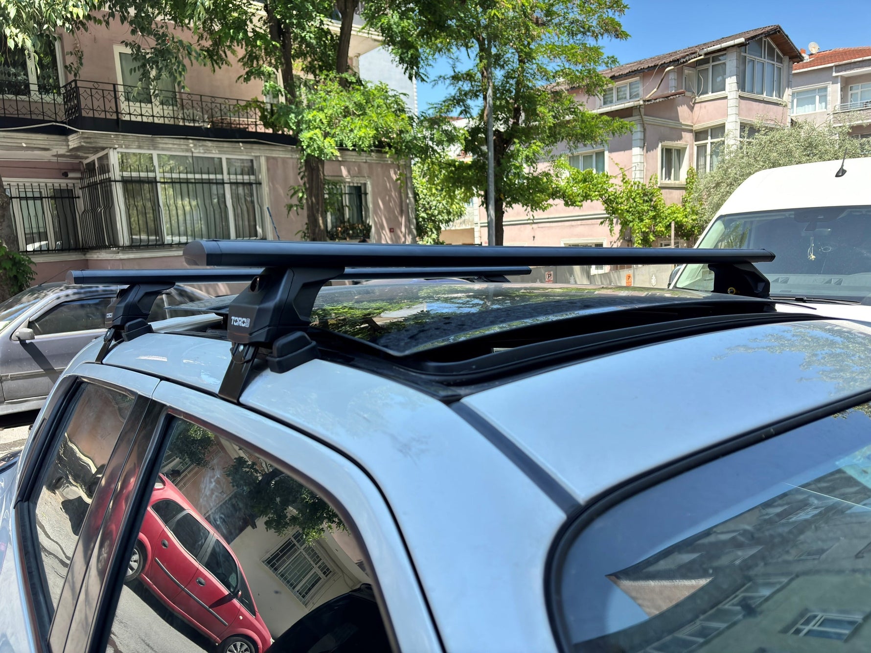 Nissan Juke F15 2011-2019 Oluksuz Üst Tavan Portbagaj Taşıyıcı Ara Atkısı Toros Serisi Pro 4 Gri