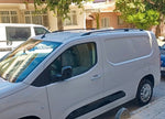 Toyota Proace City Cargo (2019-2025) Alüminyum Tavan Rayları, Plus Serisi - Gri