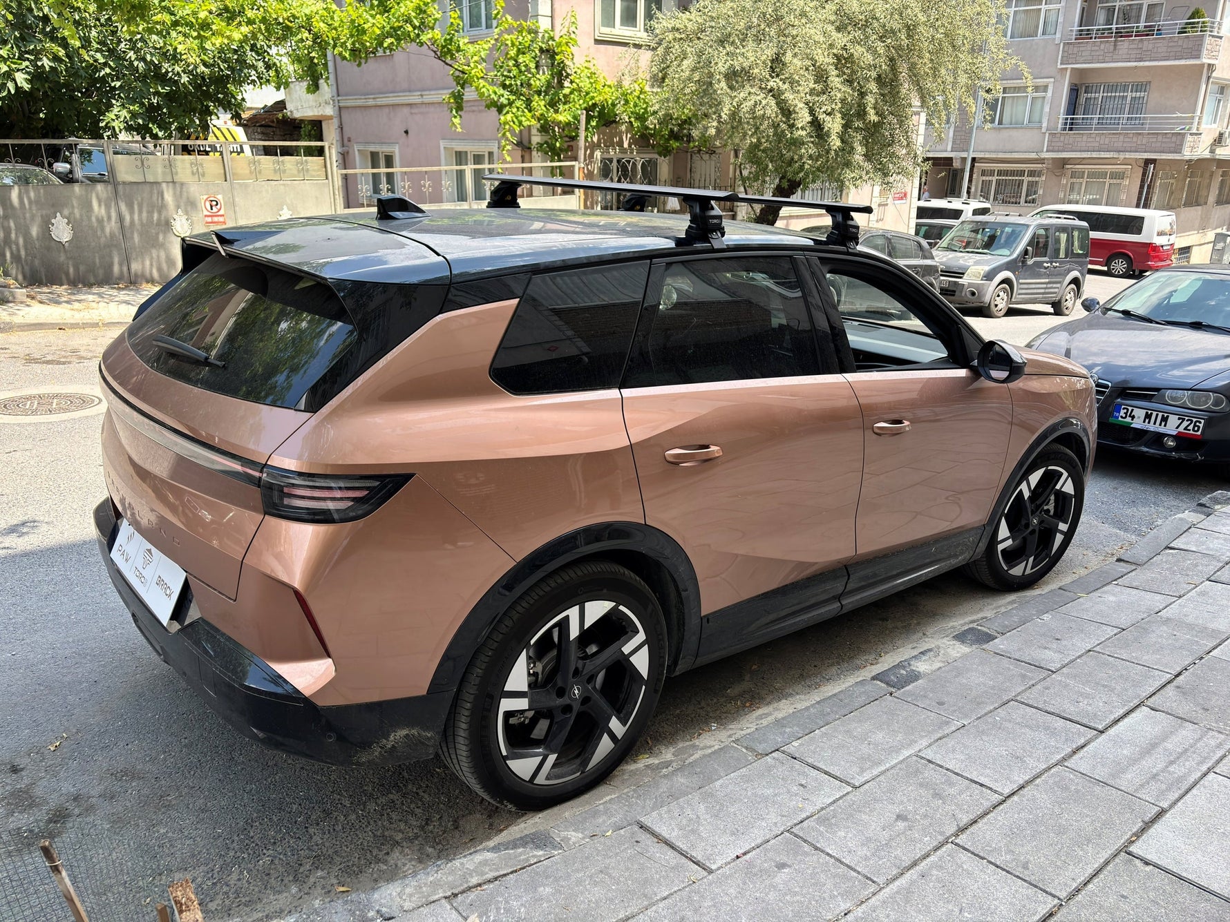 Citroen C5 Aircross (2025+) Tavan Portbagaj Taşıyıcı - Toros Pro 4 - Gri