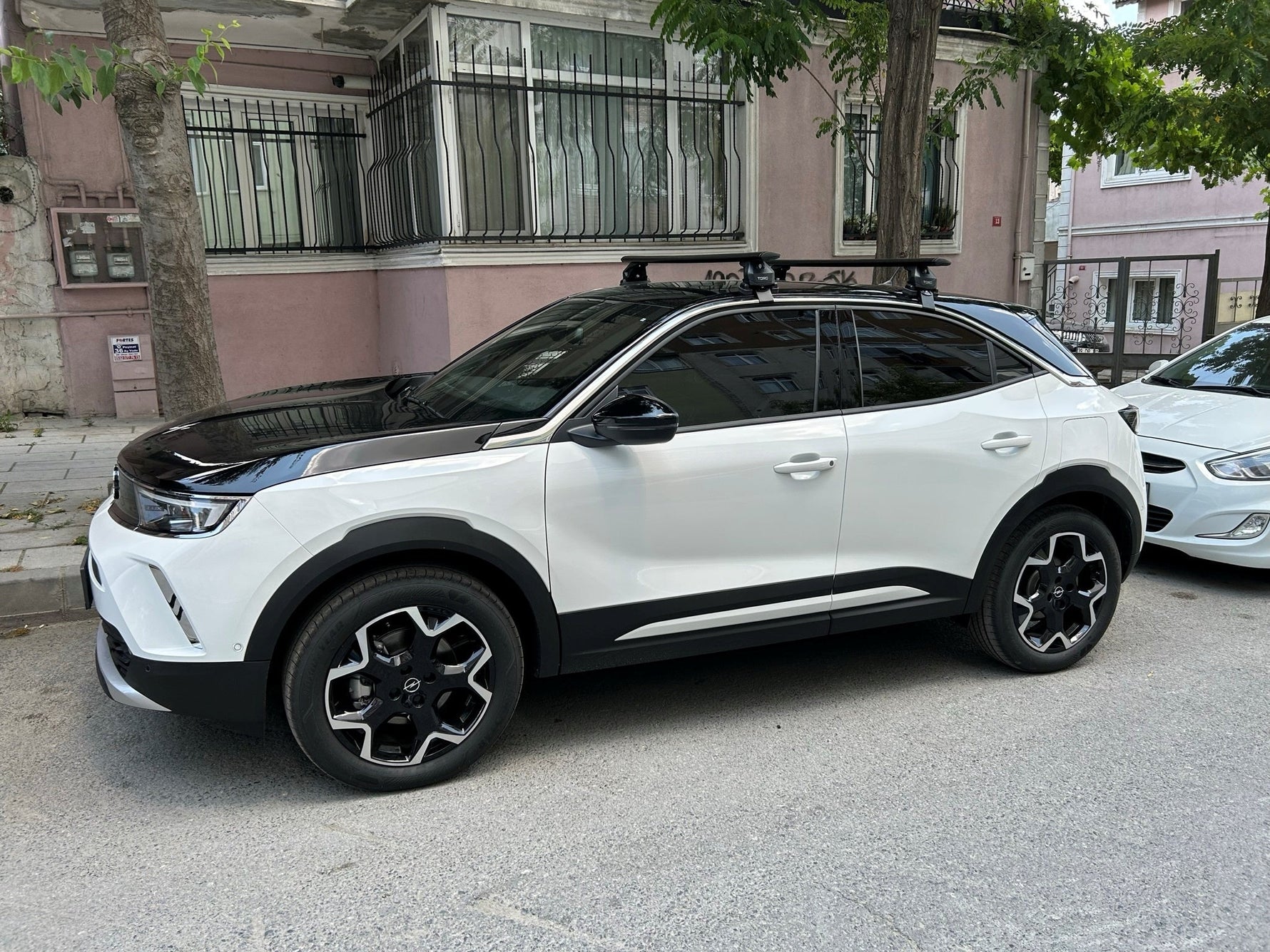 Opel Mokka 2021-2026 Tavan Portbagaj Taşıyıcı Ara Atkısı Toros Pro 4 Siyah