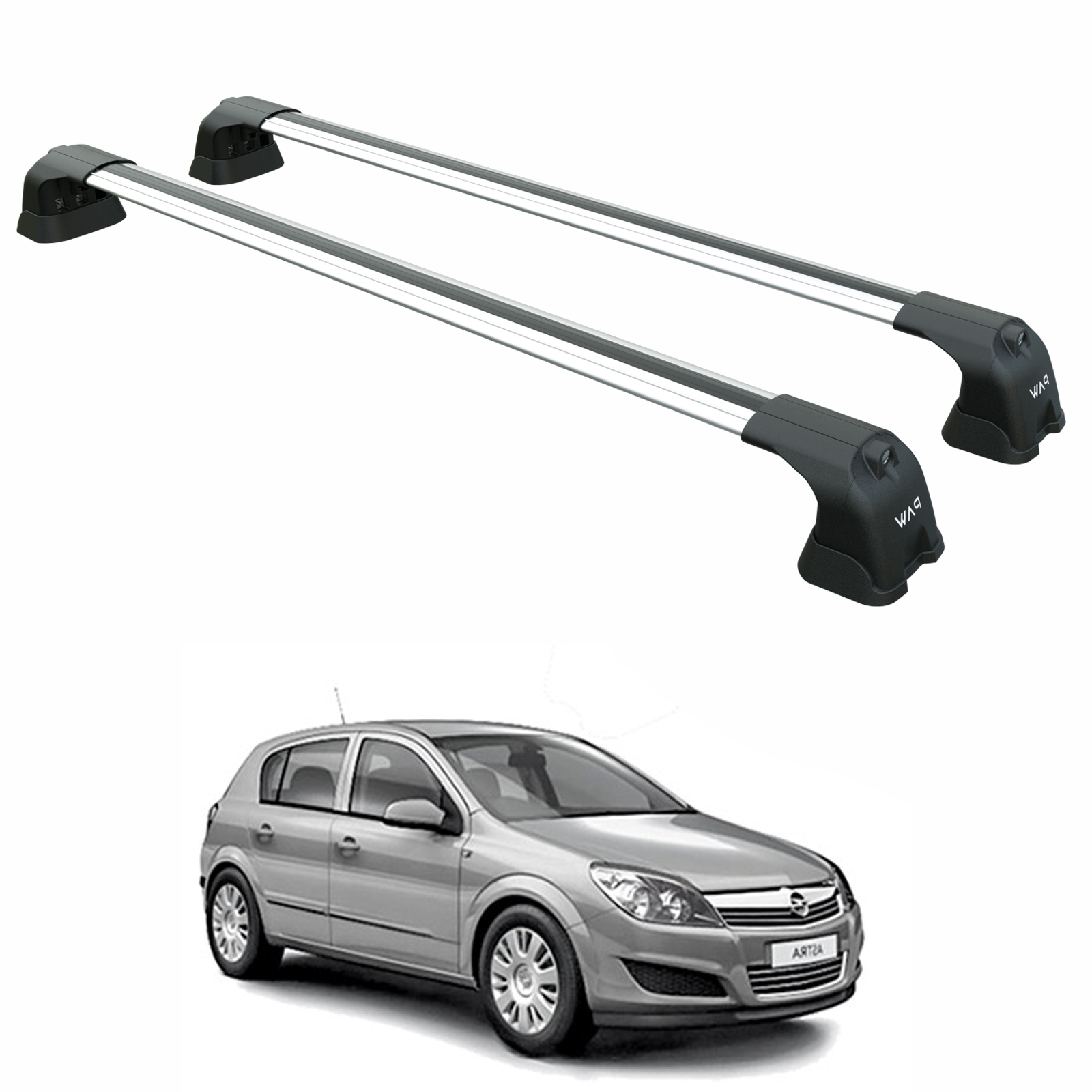 Opel Astra H 2004-2010 Portbagaj Taşıyıcı Ara Atkı Aparatı Paw Pro 3 Gri