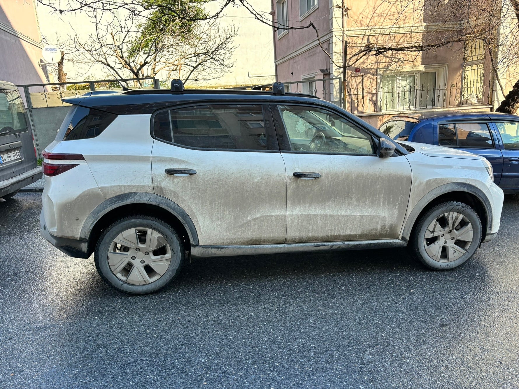 Opel Frontera 2024-2026 Portbagaj Taşıyıcı Ara Atkisi - Ara Bar Paw Pro 2 Gri