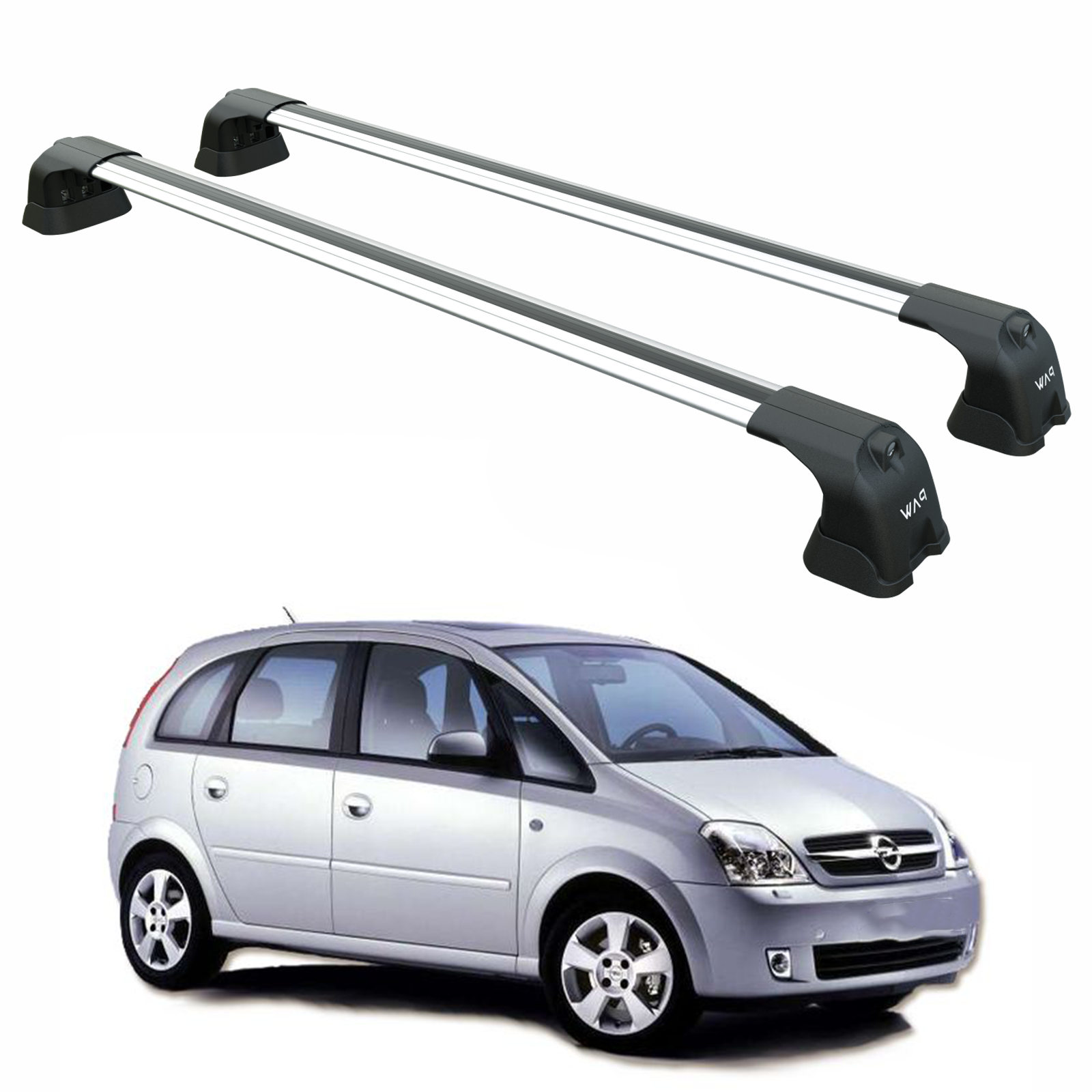 Opel Meriva A (2003-2010) Portbagaj Taşıyıcı Ara Atkı Aparatı Paw Pro 3 Gri