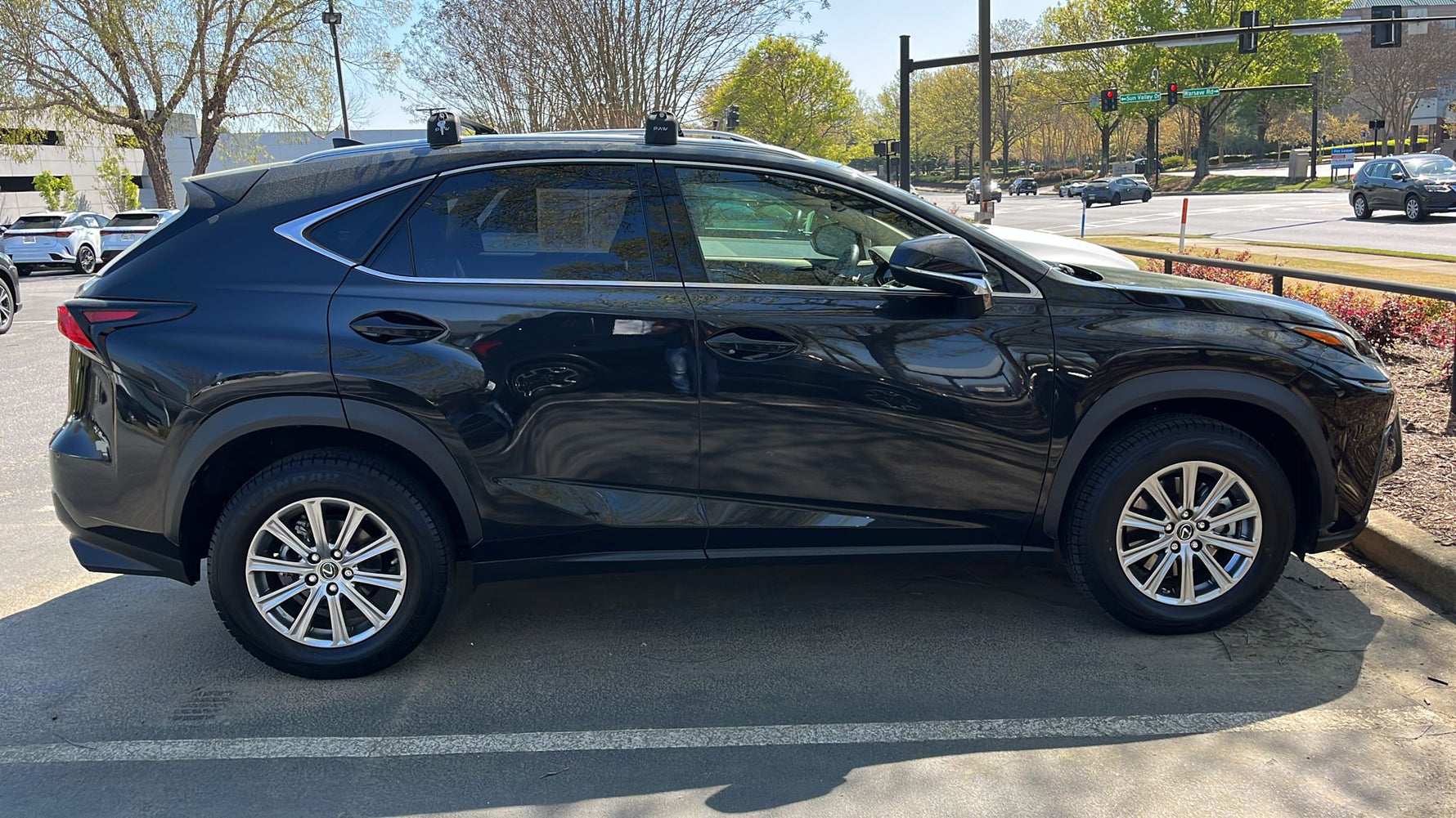 Lexus Nx-Series 2015-2021 Portbagaj Taşıyıcı Ara Atkisi - Ara Çubuk Paw Pro 2 Siyah