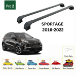 Kia Sportage 2016-2022 Portbagaj Taşıyıcı Ara Atkisi - Ara Çubuk Paw Pro 2 Siyah