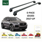 Jaguar E-Pace (D150) 2017-2025 Portbagaj Taşıyıcı Ara Atkisi - Ara Çubuk Paw Pro 2 Siyah