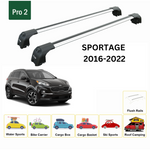 Kia Sportage 2016-2022 Portbagaj Taşıyıcı Ara Atkisi - Ara Çubuk Paw Pro 2 Gri