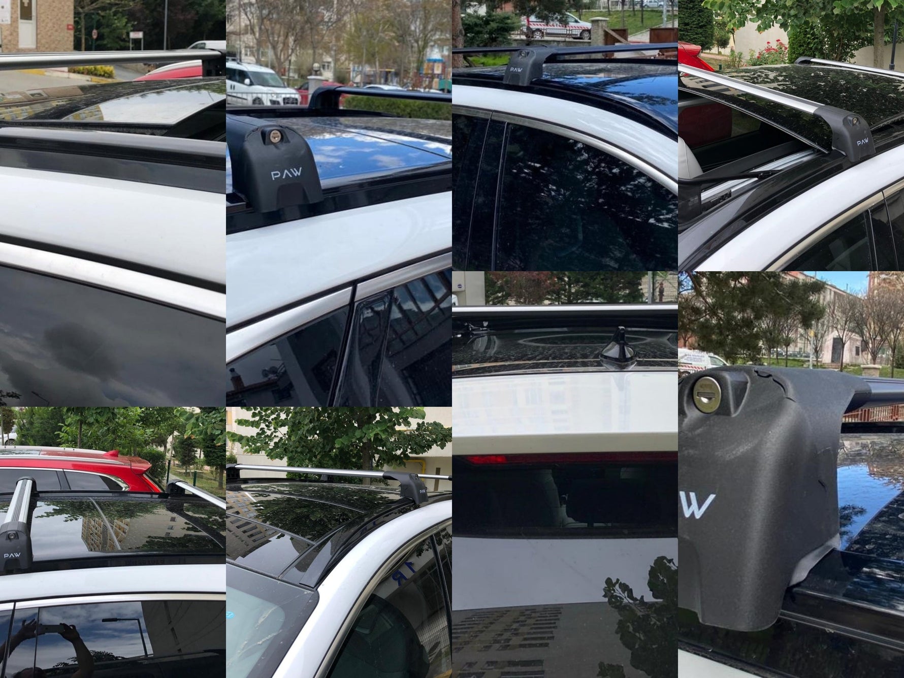 Bmw X6 G06 2019-2024 Portbagaj Taşıyıcı Ara Atkisi - Ara Çubuk Paw Pro 2 Gri