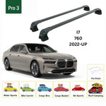 Paw BMW i7 (2022-2025) Ara Atkı Portbagaj Taşıyıcı Pro 3 Siyah