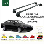 Bmw 5 Serisi Sedan E39 (1995-2003) Ara Atkı Portbagaj Taşıyıcı - Paw Pro 3 Siyah