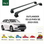 Paw Mitsubishi Outlander Sport (2013-2021) Ara Atkı Portbagaj Taşıyıcı - Pro 3 Siyah