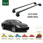 Paw Mercedes-Benz CLS (C219) 2005-2011 Ara Atkı Portbagaj Taşıyıcı - Pro 3 Siyah