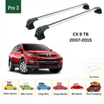 Paw Mazda CX-9 (TB) 2007-2015 Ara Atkı Portbagaj Taşıyıcı - Pro 3 Gri