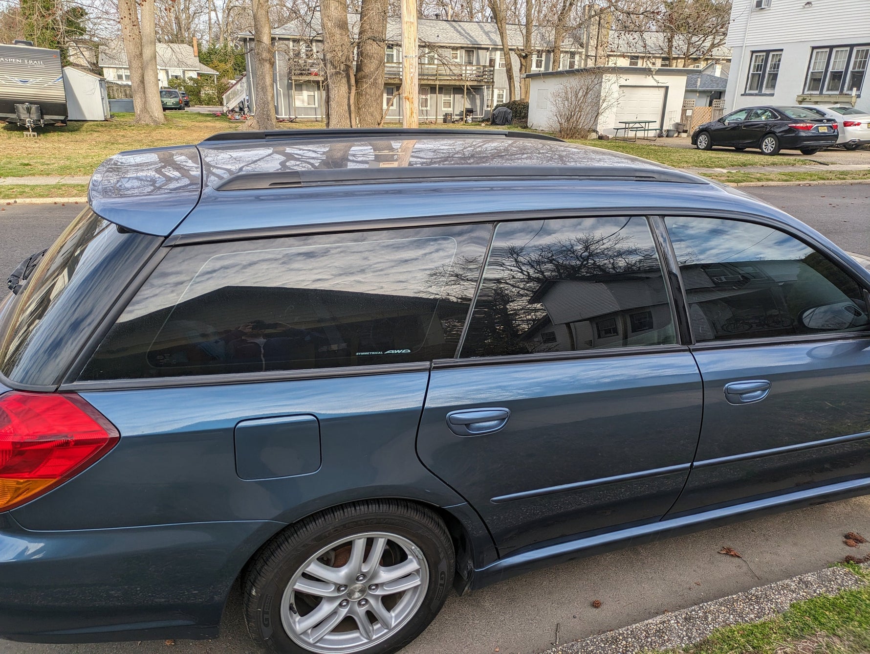 Subaru Legacy Estate 2003-2009 Type 2 Portbagaj Taşıyıcı Ara Atkisi - Ara Çubuk Paw Pro 2 Gri