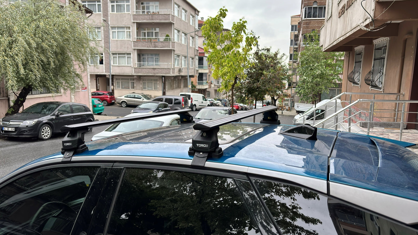 Peugeot 3008 Tavan Portbagaj Taşıyıcı Ara Atkısı, TorosPro 4, Siyah