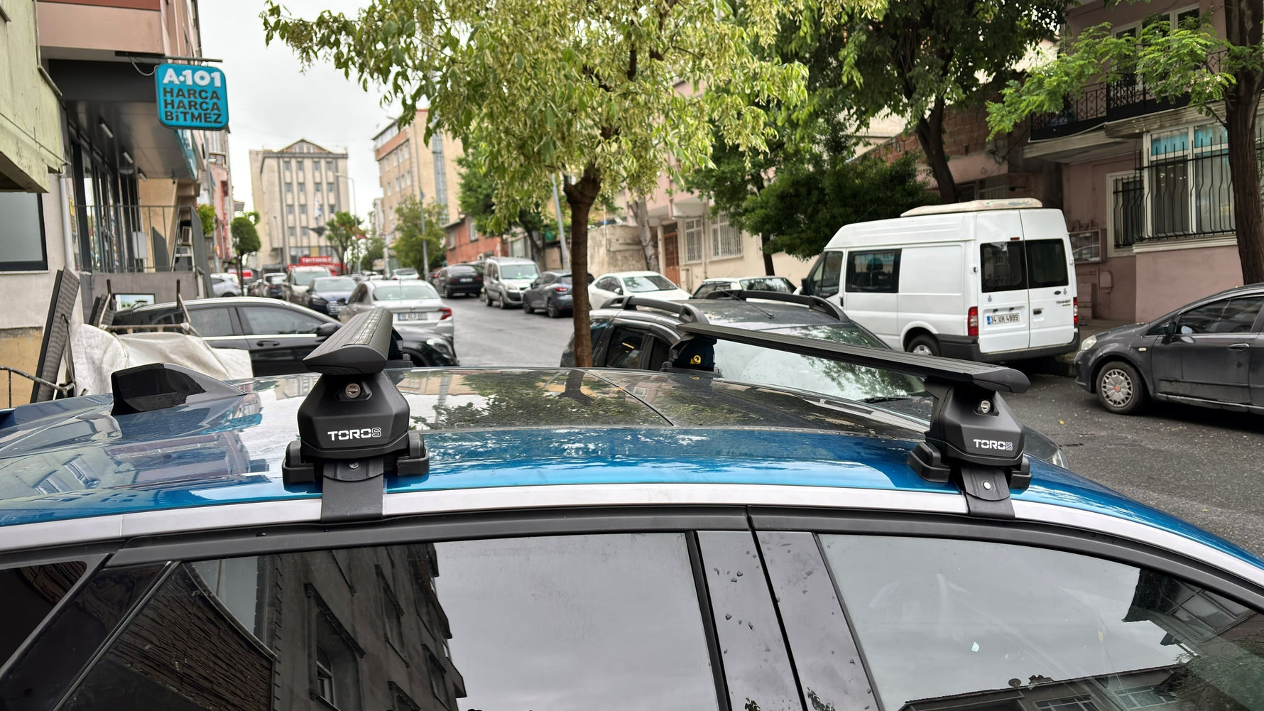 Peugeot 3008 Tavan Portbagaj Taşıyıcı Ara Atkısı, TorosPro 4, Siyah