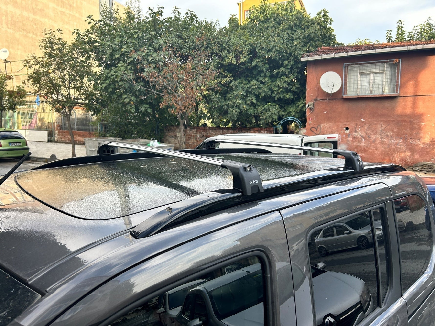 Opel Combo 2023-2025 Portbagaj Taşıyıcı Ara Atkisi - Ara Çubuk Paw Pro 2 Gri