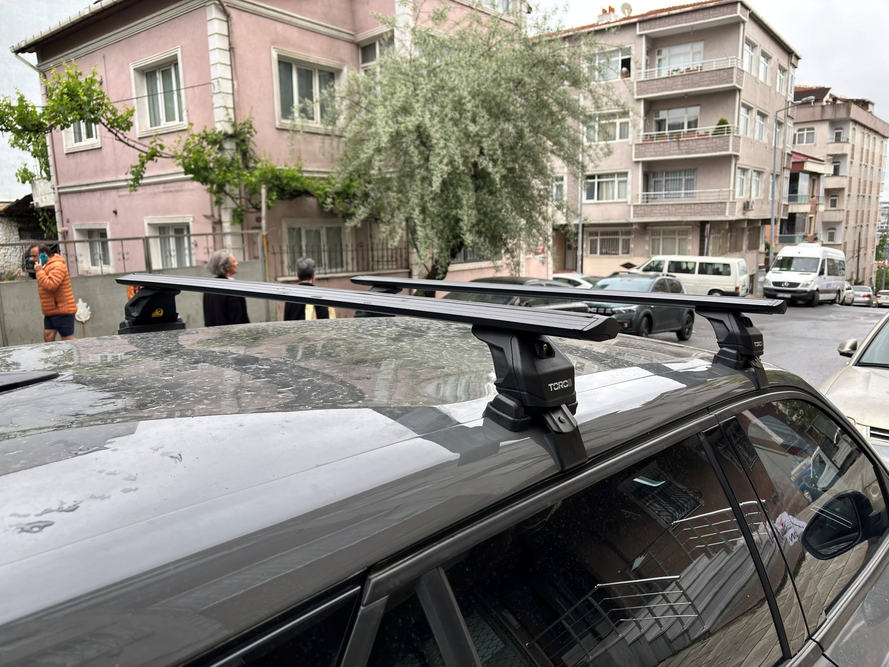 Opel Frontera 2024-2026 Tavan Portbagaj Taşıyıcı Ara Atkısı, Toros Pro 4, Gri