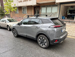 Peugeot 2008 2020- Up Oluksuz Üst Tavan Portbagaj Taşıyıcı Ara Atkısı Toros Serisi Pro 4 Gri