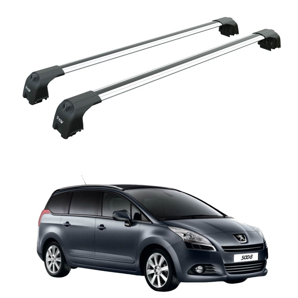 Peugeot 5008 (2010-2017) Ara Atkısı Tavan Taşıyıcı Sistemi - Paw Pro 2 Gri