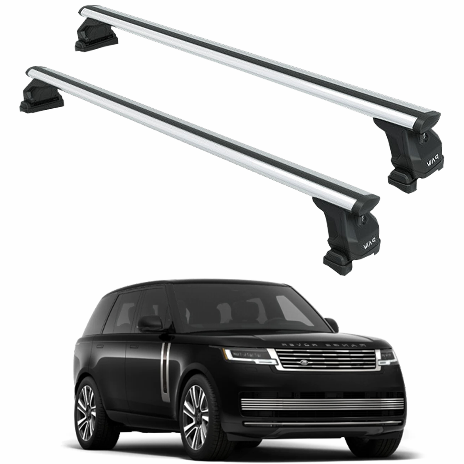 Range Rover Vogue (2021-2025) Araç Üstü Taşıyıcı Ara Bar, Ara Atkı Aparatı Fix Pro Gri