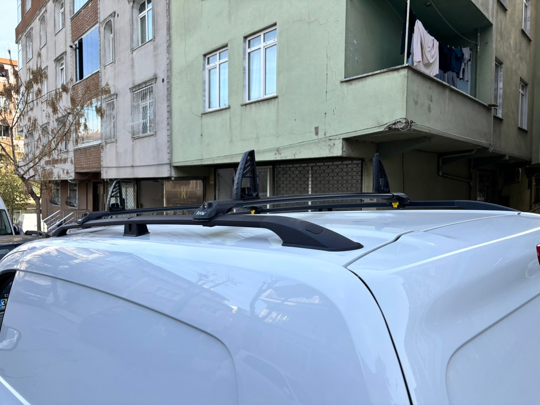 Renault Kangoo Multix (2021-2025) Alüminyum Tavan Rayları Plus Serisi - Gri