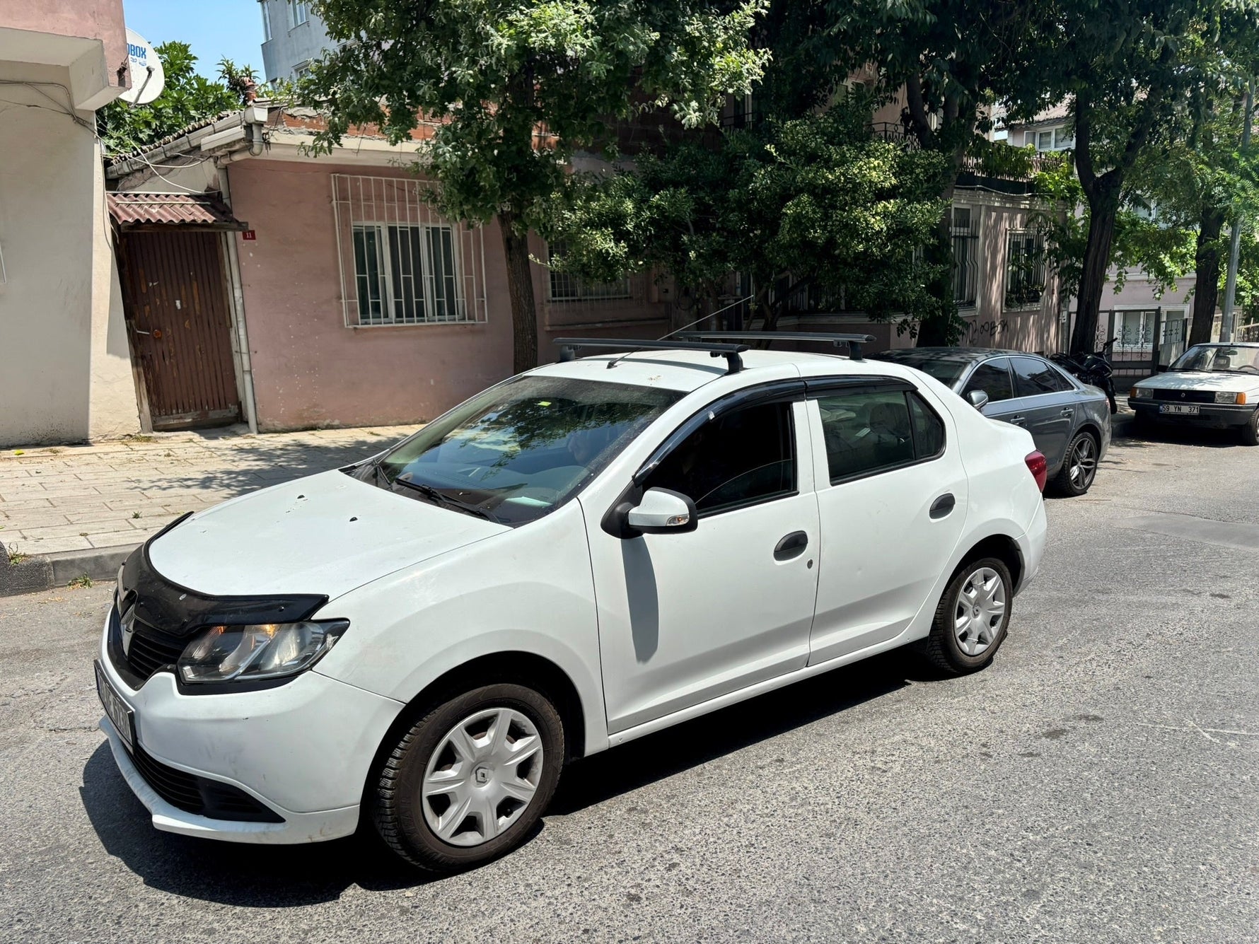 Paw Dacia Logan Sedan (L52) 2013-2020 Ara Atkı Portbagaj Taşıyıcı - Fix Pro Siyah